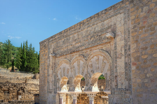 House of Jafar (Casa de Yafar) at Medina Azahara (Madinat al-Zahra) - Cordoba, Andalusia, Spain