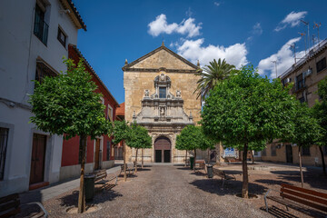 Fototapeta na wymiar Church of San Francisco - Route of the Fernandine Churches - Cordoba, Andalusia, Spain