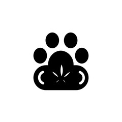 Animal Cat Dog Solid Icon