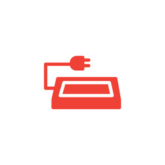 Dog Electric Heated Solid Icon