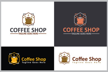 Coffee Shop Logo Design Template