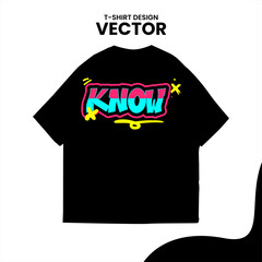 editable vector graffiti t-shirt design isolated on white background. graffiti distro t-shirt design Tags, spray, graffiti, suitable for use on your brand.