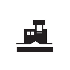 Cut Factory Press Icon