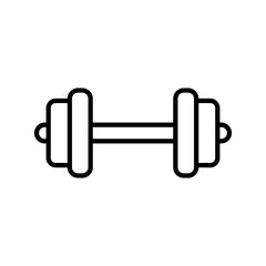 Dumbbell icon vector design templates simple and modern