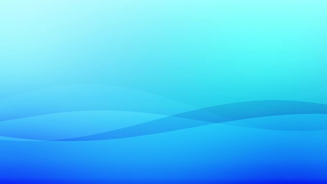 Abstract Blue Wave. Vector Illustration. Looping video background.