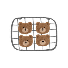 Bear cookies 