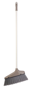 Brown plastic broom