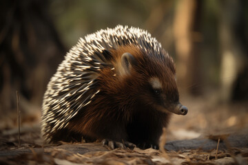 Fototapeta premium echidna, generative ai