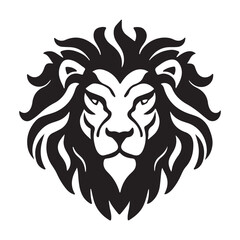 Plakat lion head mascot