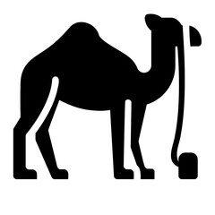 camel glyph icon