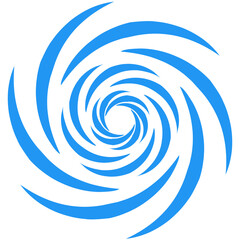 whirlpool vortex icon logo motive pattern element design 