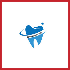 Two dental impressions on a white background with copy space