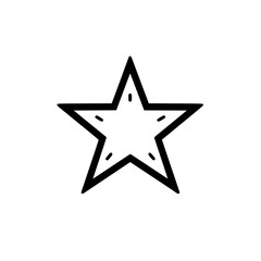 Star vector illustration isolated on transparent background