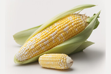 新鮮なトウモロコシのイメージ：AI生成画像