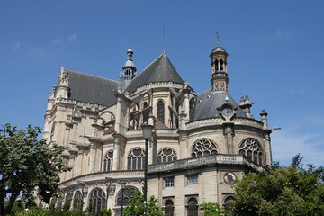 Fototapeta na wymiar Eglise Saint-Sulpice de Paris