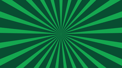 vector zoom-out effect background, green  abstract lines background