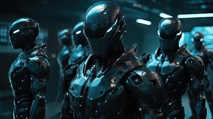 In a dystopian future, a highly advanced special forces