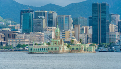 Naklejka premium Fiscal Island, Rio de Janeiro