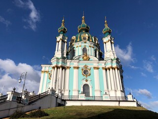 Fototapeta na wymiar Church in Kiev, Ukraine 