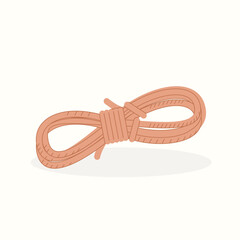 Rope, Hiking and Camping Equipment illustration