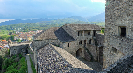 Castello del Piagnaro in Italien