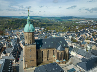 St. Annenkirche Annaberg-Buchholz, Erzgebirge, Sachsen, Deutschland
