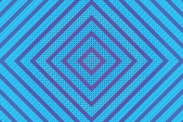 Pop art comic background speed line halftone dots.