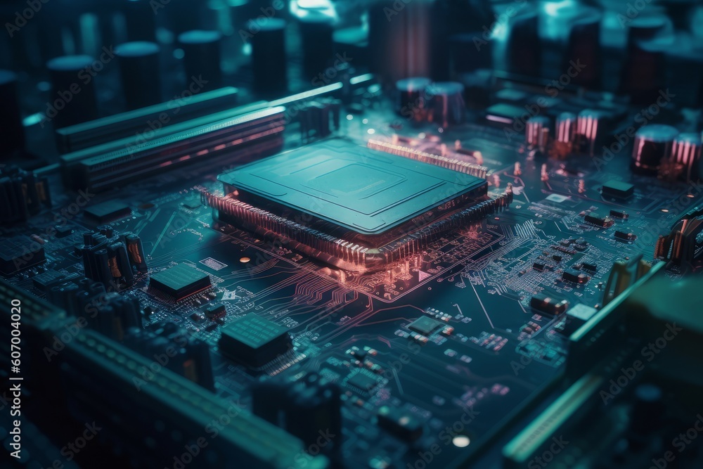 Poster system network processor. generate ai
