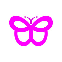 beautiful butterfly logo