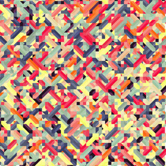 Color Diamonds illusion background abstract illustration