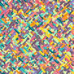 Color Diamonds illusion background abstract illustration