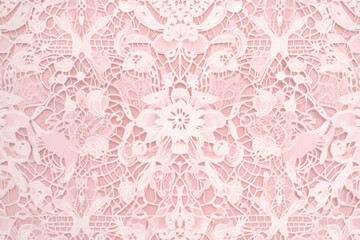 Fototapeta premium pastel pink vintage lace background