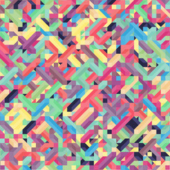 Color Diamonds illusion background abstract illustration