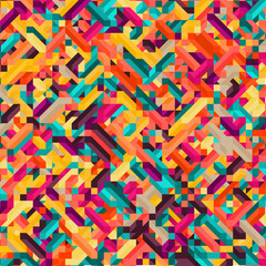 Color Diamonds illusion background abstract illustration