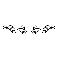 Floral frames, borders, wreaths Trendy Line drawing, line art style isolated  background 