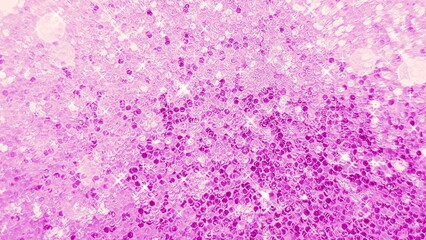 Pink glitter sparkles background copy space