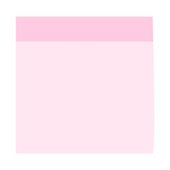 Colorful realistic sticky note paper ,isolated on background 