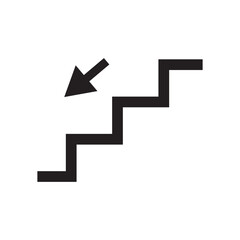 stairs icon vector