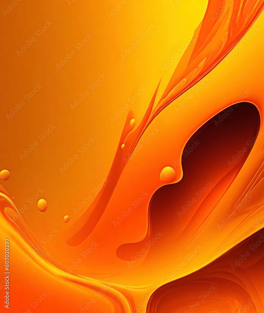 Aufkleber abstract background with vibrant colors and fluid shapes with generative ai technology