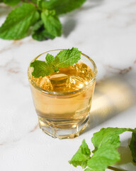 Mint Cold Brew Tea