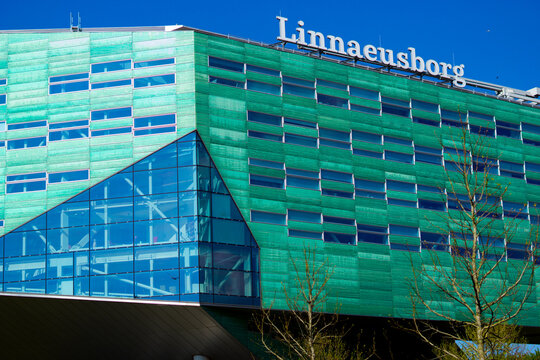 Linnaeusborg Building In The University Of Groningen