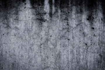 Grungy concrete wall and floor as background