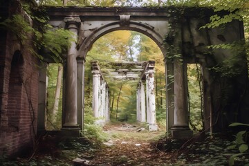 Obraz premium Forgotten Landmarks Arch