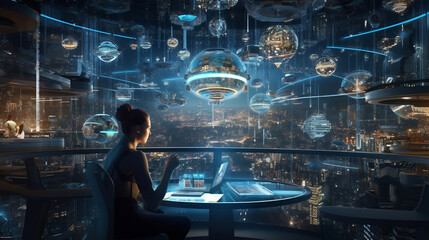 the integration of artificial intelligence to redefine the way we live and work, Generated AI