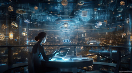 the integration of artificial intelligence to redefine the way we live and work, Generated AI