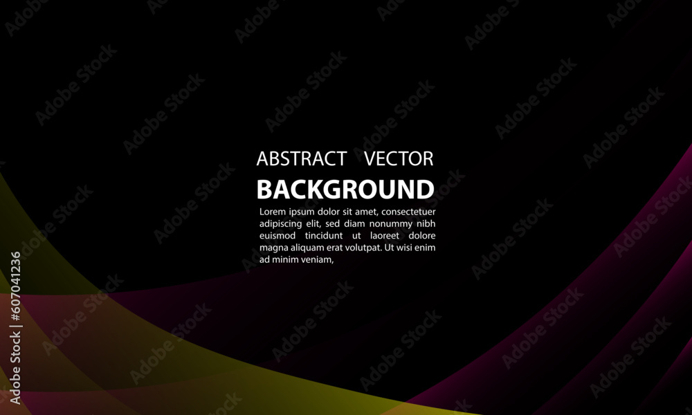 Poster vector of an abstract background with space for text