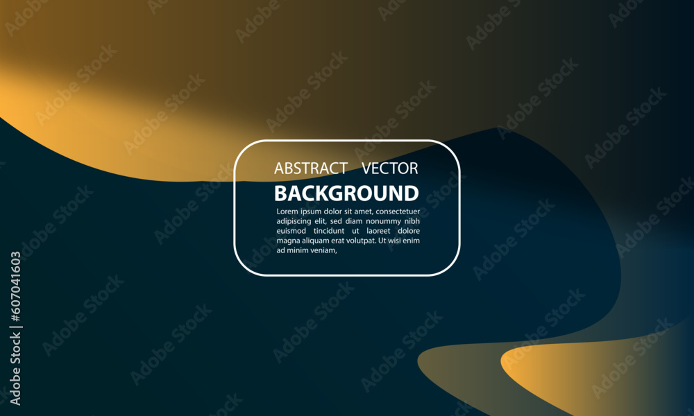 Poster dark blue background with a conceptual design and editable text