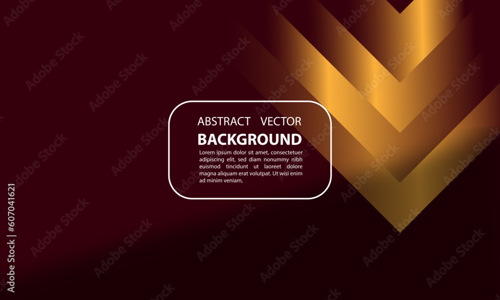 Poster abstract dark background with neon orange light design and editable text