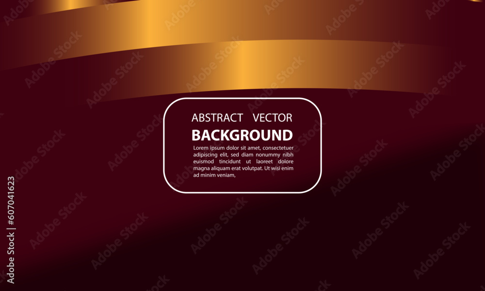 Poster abstract dark background with neon orange light design and editable text