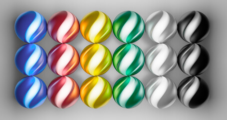 colour balls